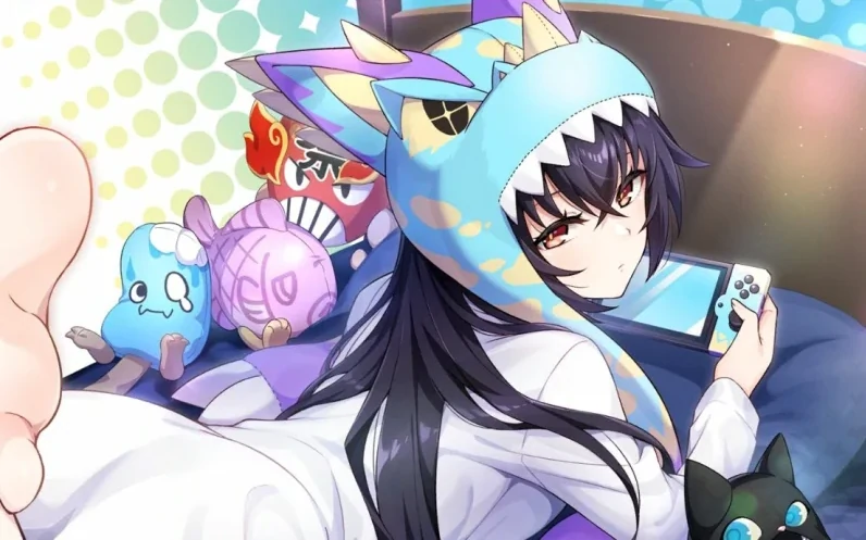PC电脑（爆款养成SLG/动态中文CV）怠惰的怪兽公主不想工作 v1.09步-免费游戏
