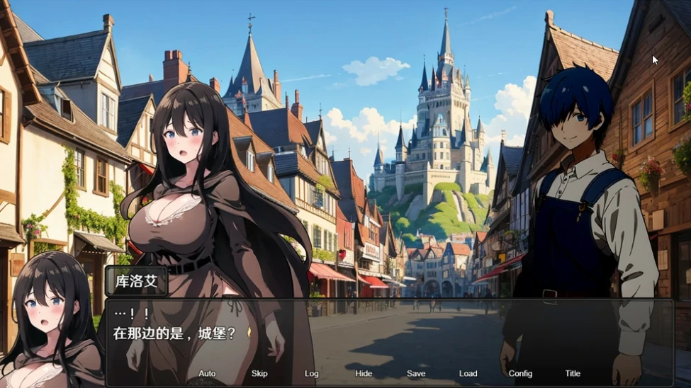 PC电脑版（RPG动态NTR/CV）新婚妻子库洛艾的堕落之路+全回想存档 步-免费游戏
