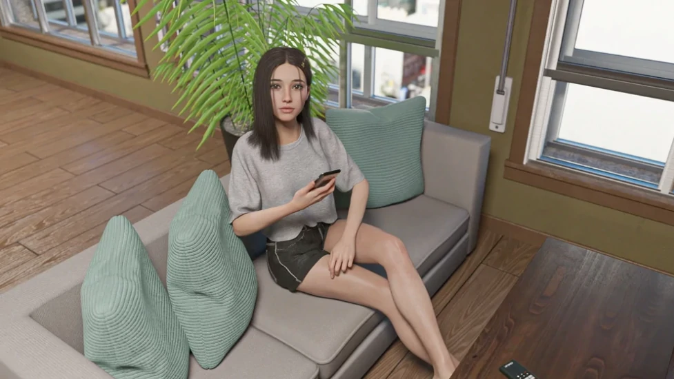 手机+电脑（萝莉SLG 动态）家庭生活Ep6 步-免费游戏