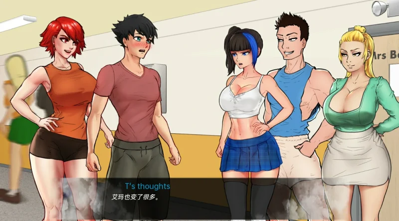 手机+电脑【SLG/动态】与女神一起被隔离 步-免费游戏