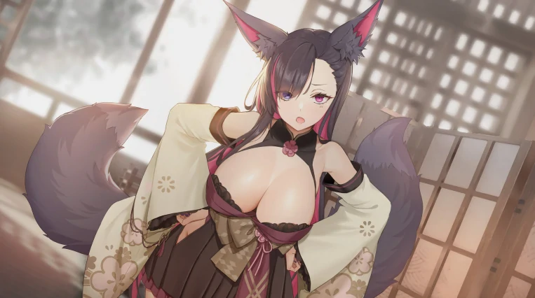 [爆款大作/互动/全动态/全CV]妖狐的深夜直播 特典+画集+步-次元总站