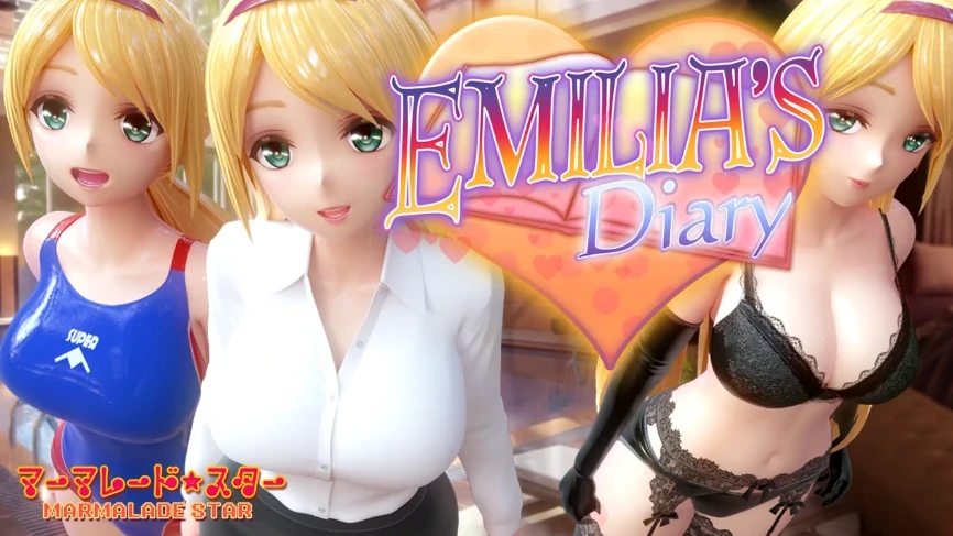 [3D同人/SLG/动态/全CV]艾米莉娅的日记★兔女郎-次元总站